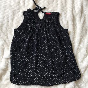Women’s Polka Dot Sleeveless Top